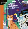 Kreatywna wydrapywanka z szablonami A Kidea - tantis.pl