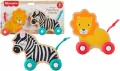 Fisher Price Zwierzątka drewniane do pchania - tantis.pl