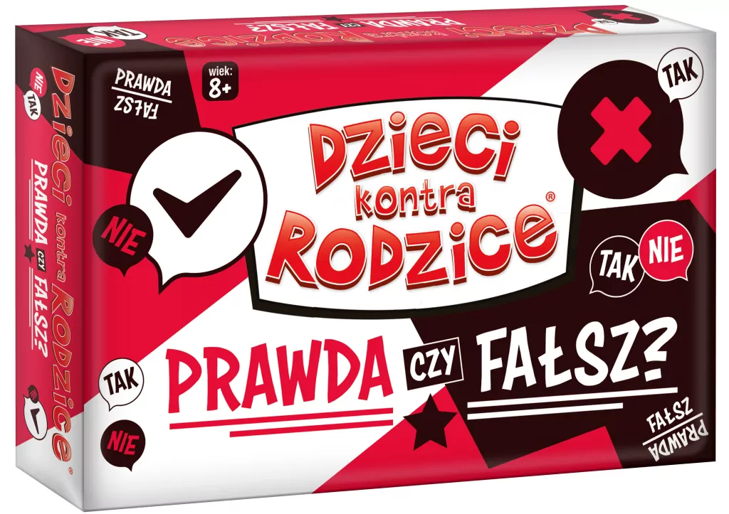 Dzieci kontra Rodzice Prawda czy Fałsz? Kangur - tantis.pl