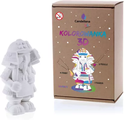 Figurka do pomalowania. Samurai