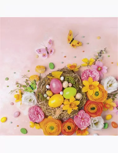 Serwetki DAISY Lunch SD 330x330 Wielkanoc 013801 - tantis.pl