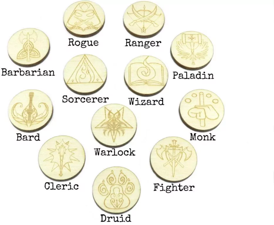 Crafters: Znaczniki klas do gier RPG - tantis.pl