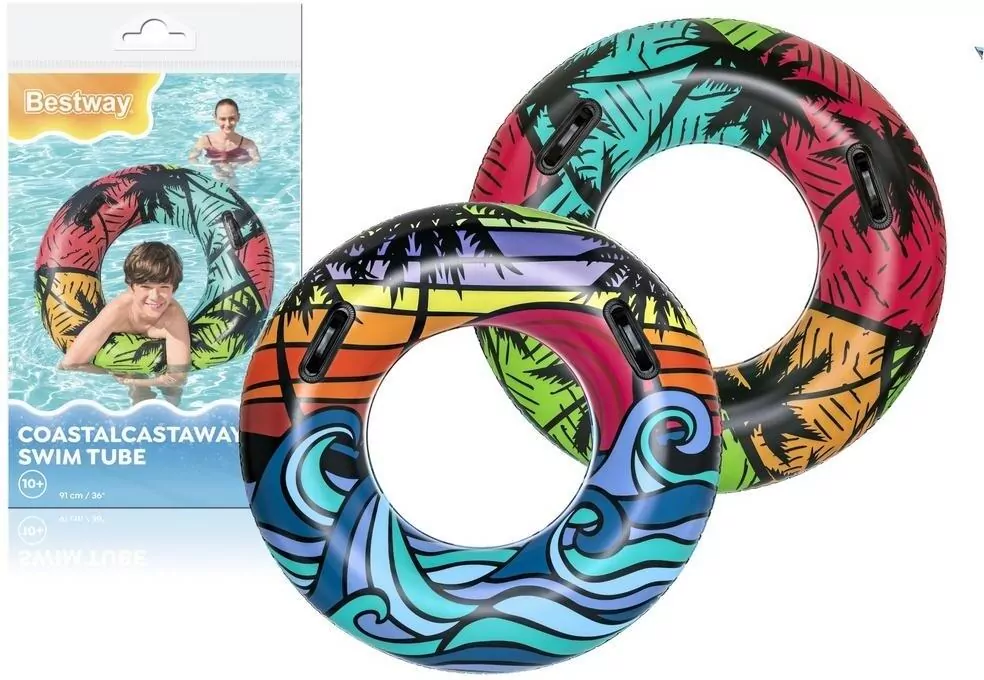 Koło dmuchane do pływania 91cm - tantis.pl