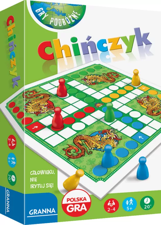 Chińczyk mini wersja podróżna GRANNA - tantis.pl