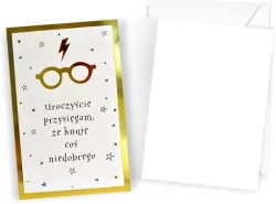 Karnet urodziny Harry Potter