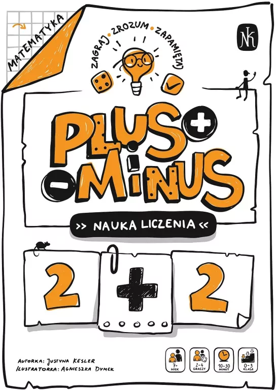 Plus i minus. Nauka liczenia - tantis.pl