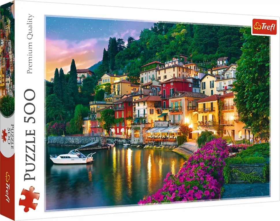 Puzzle 500. Jezioro Como - tantis.pl