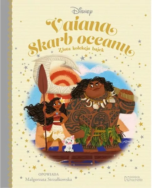 Vaiana Skarb oceanu. Złota kolekcja bajek nr 54 - tantis.pl