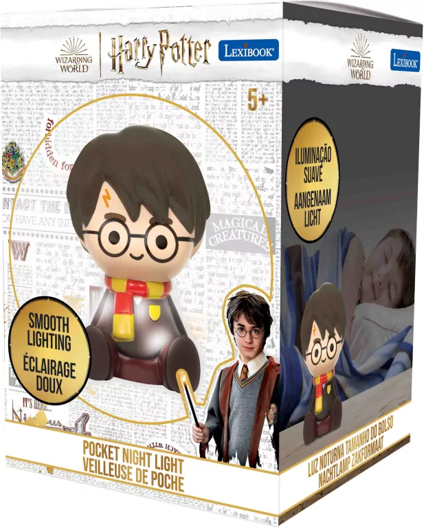Lexibook. Lampka nocna zmieniająca kolor. Harry Potter - tantis.pl
