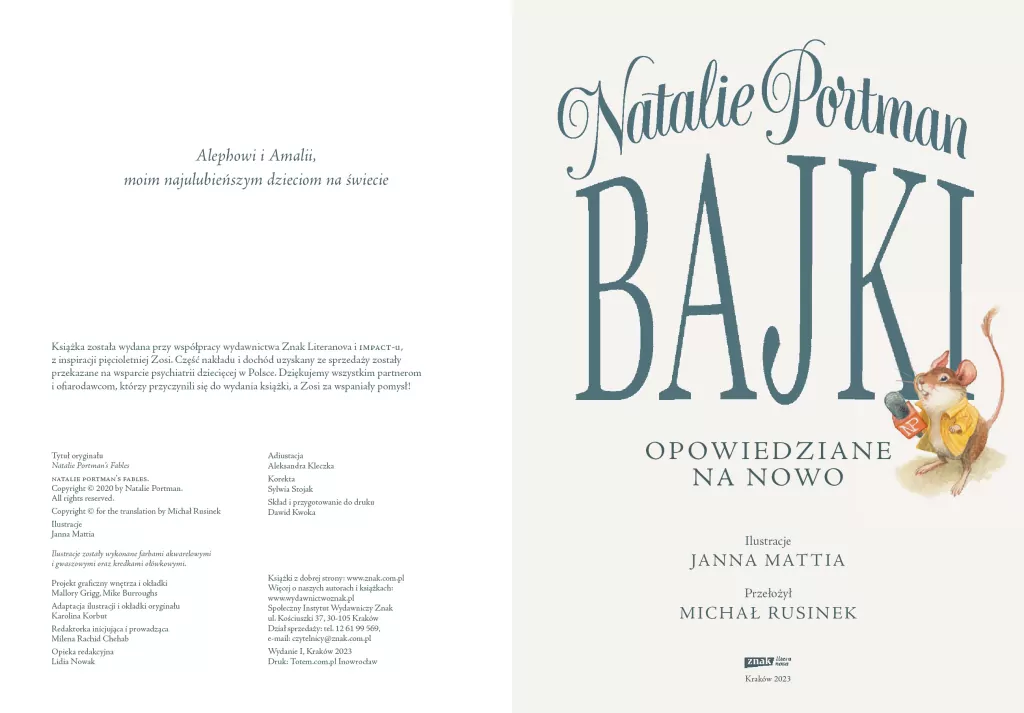 Bajki Natalie Portman - tantis.pl