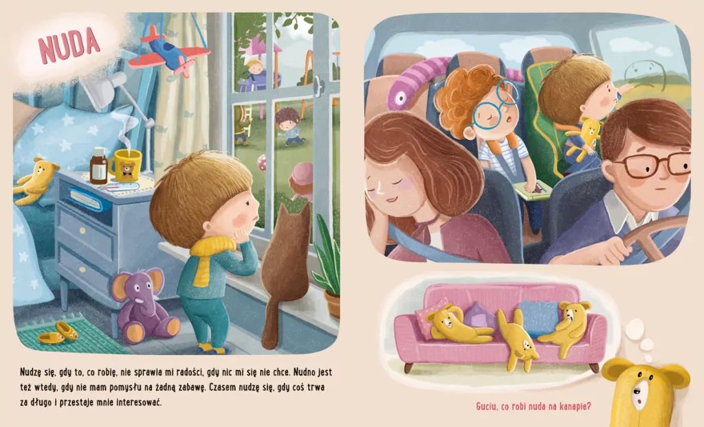 Feluś i Gucio poznają emocje - tantis.pl