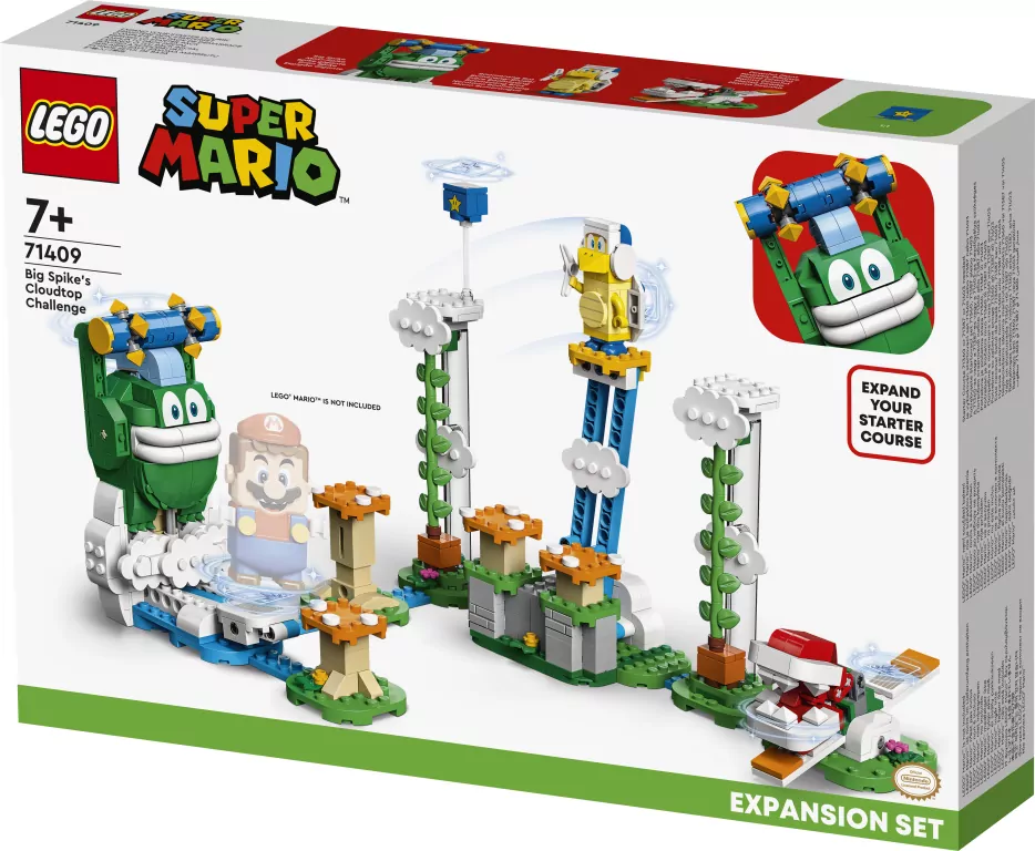 LEGO® Super Mario. Big Spike i chmury — zestaw rozszerzający. 71409 - tantis.pl