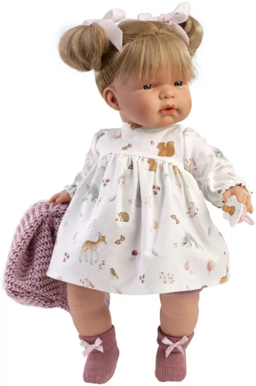 Płączaca lalka Joelle 38cm - tantis.pl