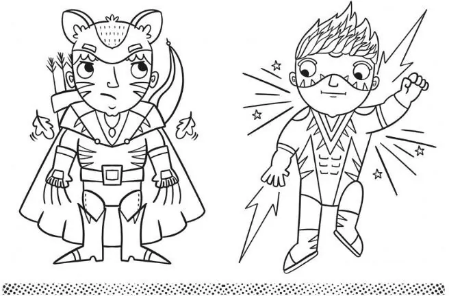 Superbohaterowie. Malowanka dla chłopców - tantis.pl