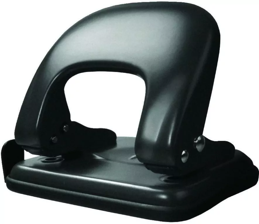 Dziurkacz metalowy 25 kartek GD009-AV. Czarny - tantis.pl