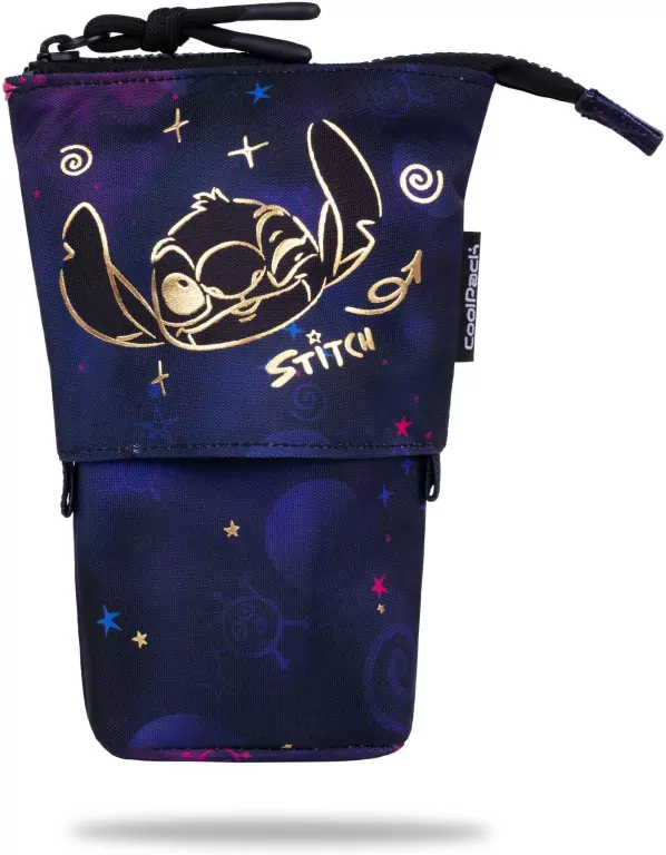 Piórnik saszetka Disney Gold Mona Stitch - tantis.pl