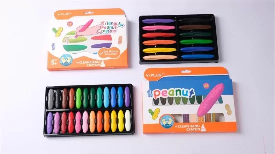 Kredki trójkątne Peanut Orzeszki