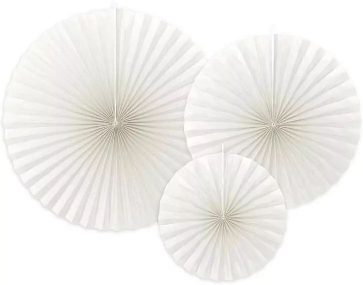 Rozety dekoracyjne złamana biel - tantis.pl