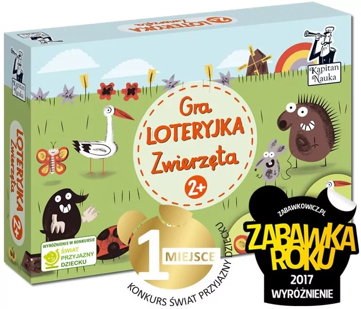 Zwierzęta. Gra Loteryjka - tantis.pl