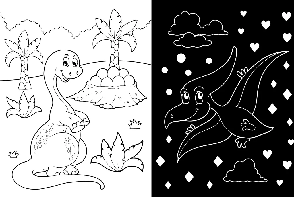 Lubię dinozaury. Neon. Moc koloru - tantis.pl