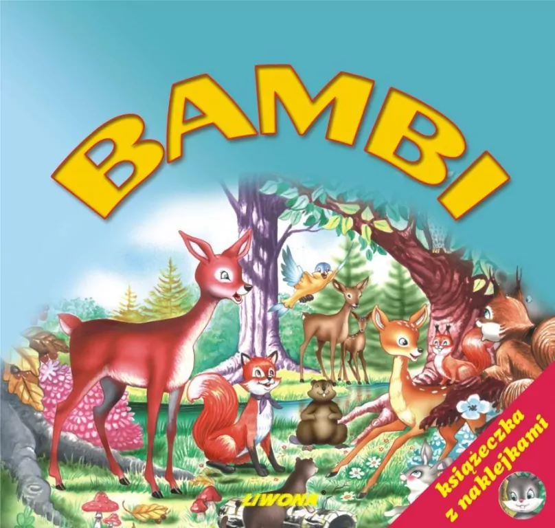 Naklejanka - Bambi LIWONA - tantis.pl
