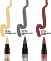 AK Interactive: Real Colors Markers - RCM107 - Set - German Tanks Interior Colors (3) - tantis.pl
