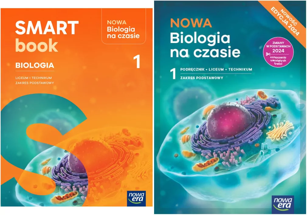 Pakiet: Biologia LO 1 Nowa Biologia na czasie ZP Smartbook/ NOWA Biologia na czasie 1. Nowa edycja. Podręcznik do liceum i technikum ZP - tantis.pl