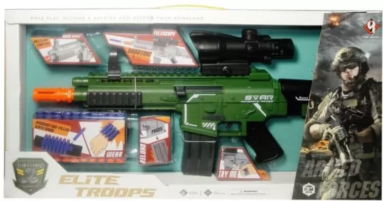 SWEDE. Karabin z piankowymi nabojami