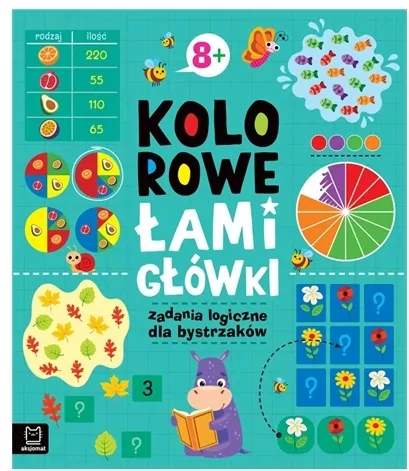 Kolorowe łamigłówki. Zadania logiczne dla... - tantis.pl