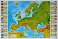 Podkład na biurko oklejany Europa fizyczna - tantis.pl