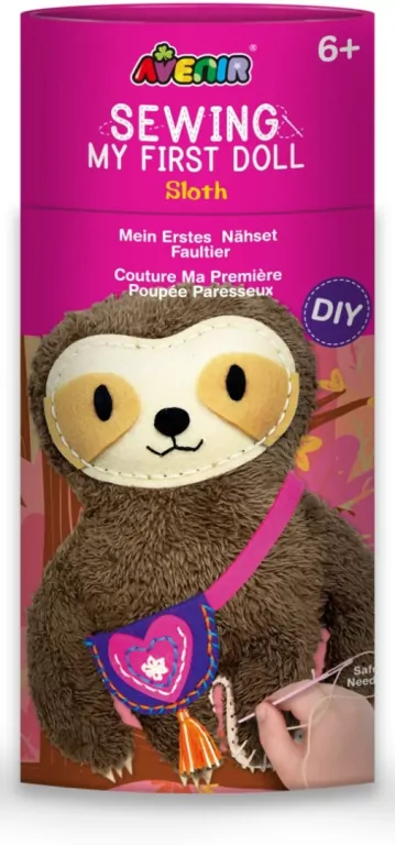 Uszyj lalkę. Leniwiec - tantis.pl