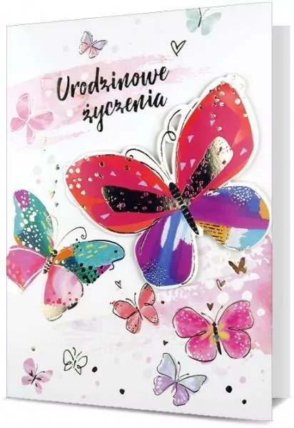 Karnet okolicznościowy B6. Urodziny. Pan Dragon - tantis.pl