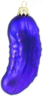 Bombka choinkowa - Christmas Pickle niebieska