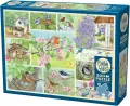 Puzzle 500 Wiosenne ptaki G3 - tantis.pl