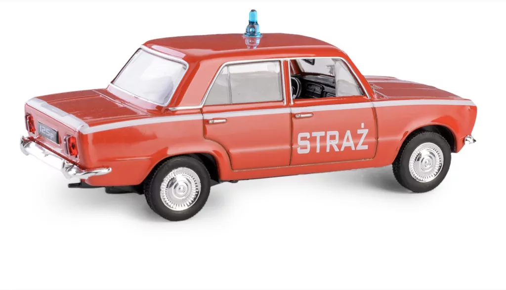 Kolekcja PRL. Fiat 125P Straż - tantis.pl