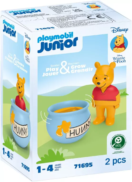 Playmobil JUNIOR & Disney Garnek miodu Kubusia Puchatka 71695 - tantis.pl