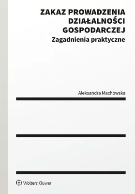Zakaz prowadzenia działalności gospodarczej
