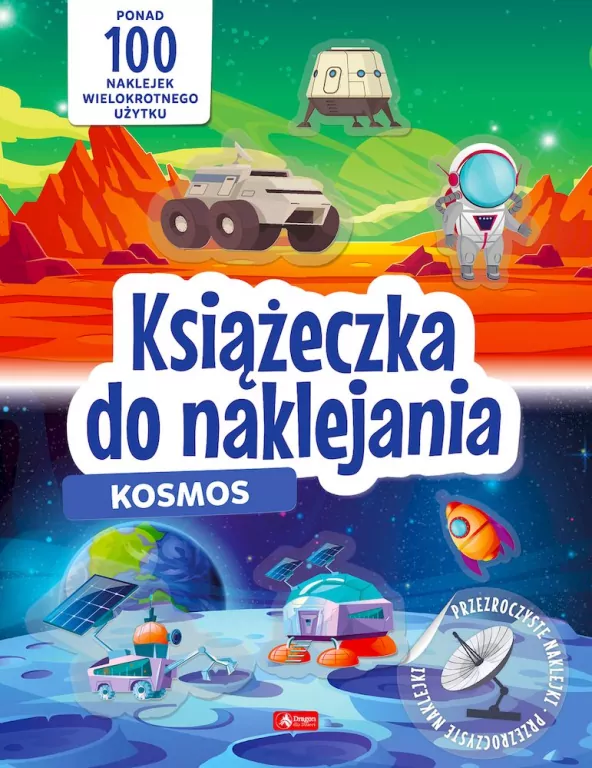 Kosmos. Książeczka do naklejania - tantis.pl