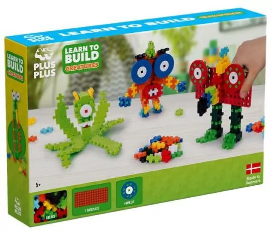 Klocki Plus-Plus. Naucz się budować potworki 240el. - tantis.pl
