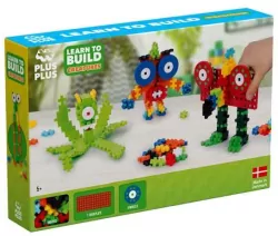 Klocki Plus-Plus. Naucz się budować potworki 240el.