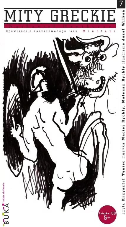 Opowieści z zaczarowanego lasu: Minotaur. Mity greckie +CD. Audiobook - tantis.pl