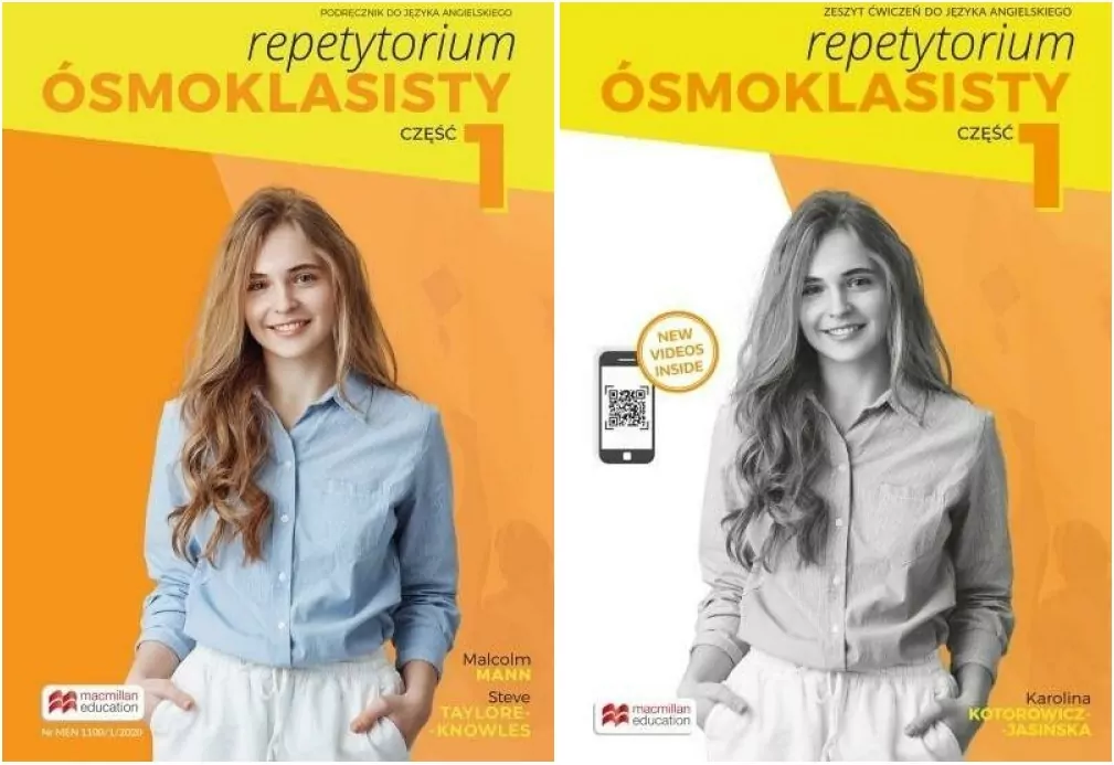 Repetytorium Ósmoklasisty. Pakiet: Podręcznik / Zeszyt ćwiczeń. Część 1 - tantis.pl