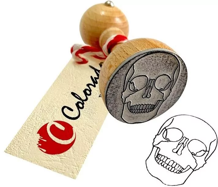 Stempel twarzoczaszka - tantis.pl