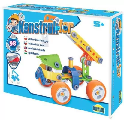 Konstruktor - POJAZD - 98el w pudełku 02529