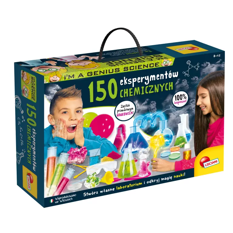 150 chemicznych doświadczeń. I'm a genius - tantis.pl
