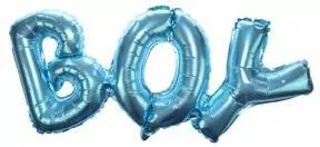 Balon foliowy napis. Boy Baby Shower - tantis.pl