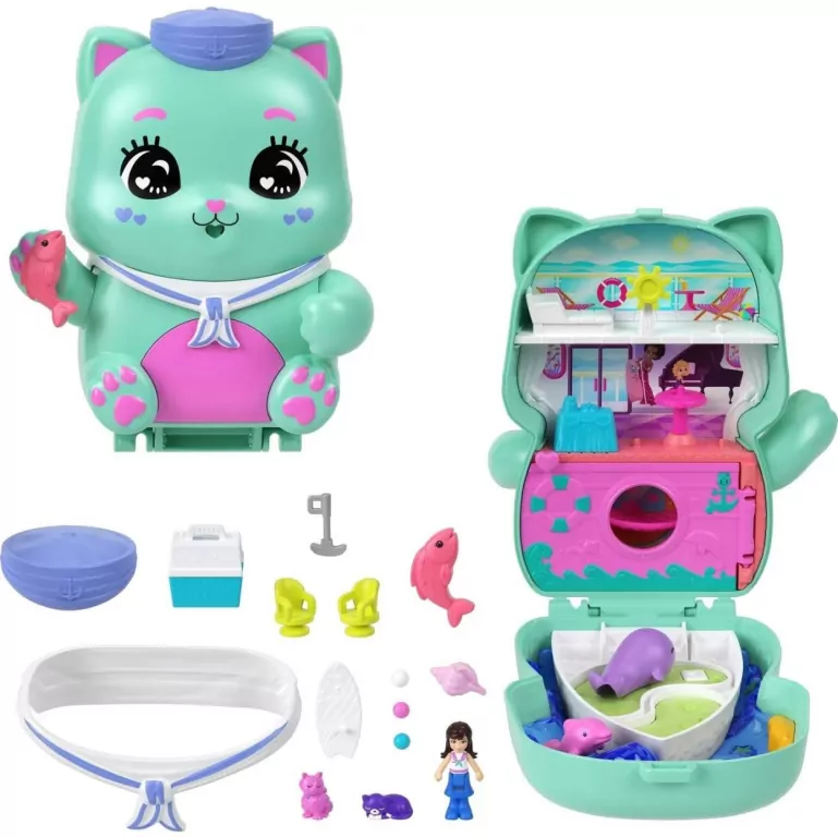 Polly Pocket Sail Kitty Compact JCR37 - tantis.pl