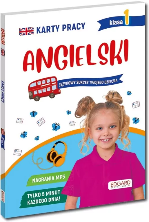 Angielski. Karty pracy. Klasa 1 - tantis.pl