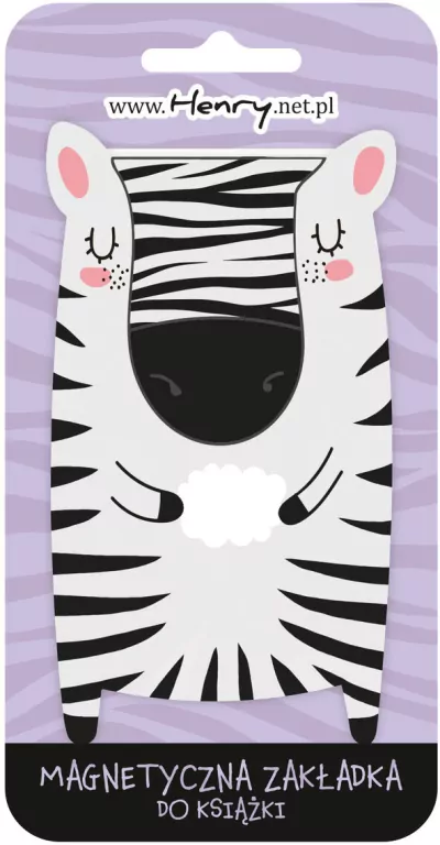 Zakładka magnetyczna. Zebra - tantis.pl