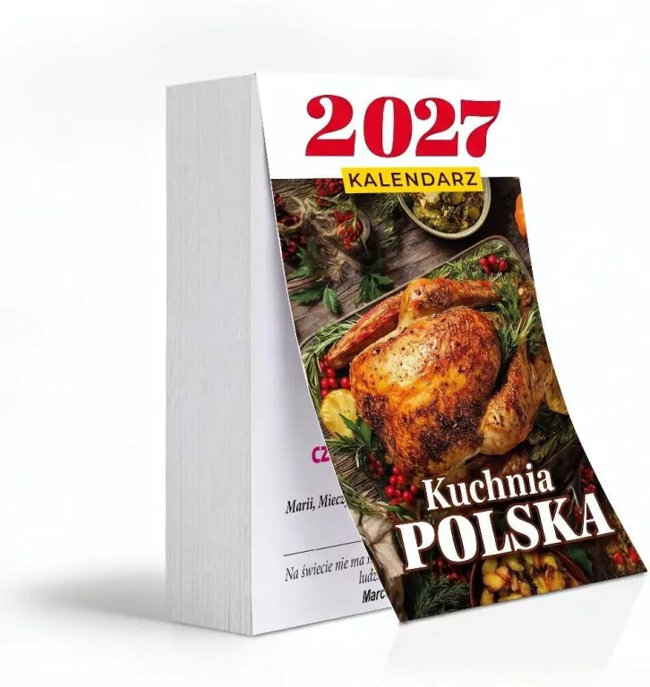 Kalendarz 2027 B7 Zdzierak Kuchnia Polska - tantis.pl